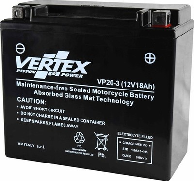 Vertex Batterie für Yamaha YFM 450 FWBD Kodiak EPS Diff Lock 2021
