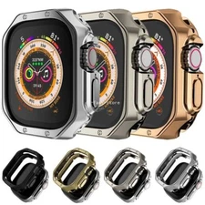TPU Rugged Cover Shockproof Bumper Protective Case For Apple Watch Ultra 3 2 1