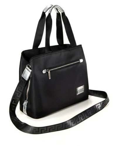 Versace Parfums Womens Shoulder Bag - Black