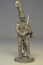 Prussian 2nd Life Hussar Regiment Officer 54mm Napoleonic Miniature