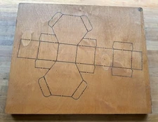 AccuCut Cutting Die # BX970G HEXAGON BOX (3-D) ~ Giant Size