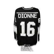 Marcel Dionne Inscriptions Autographed Custom Hockey Jersey - JSA COA