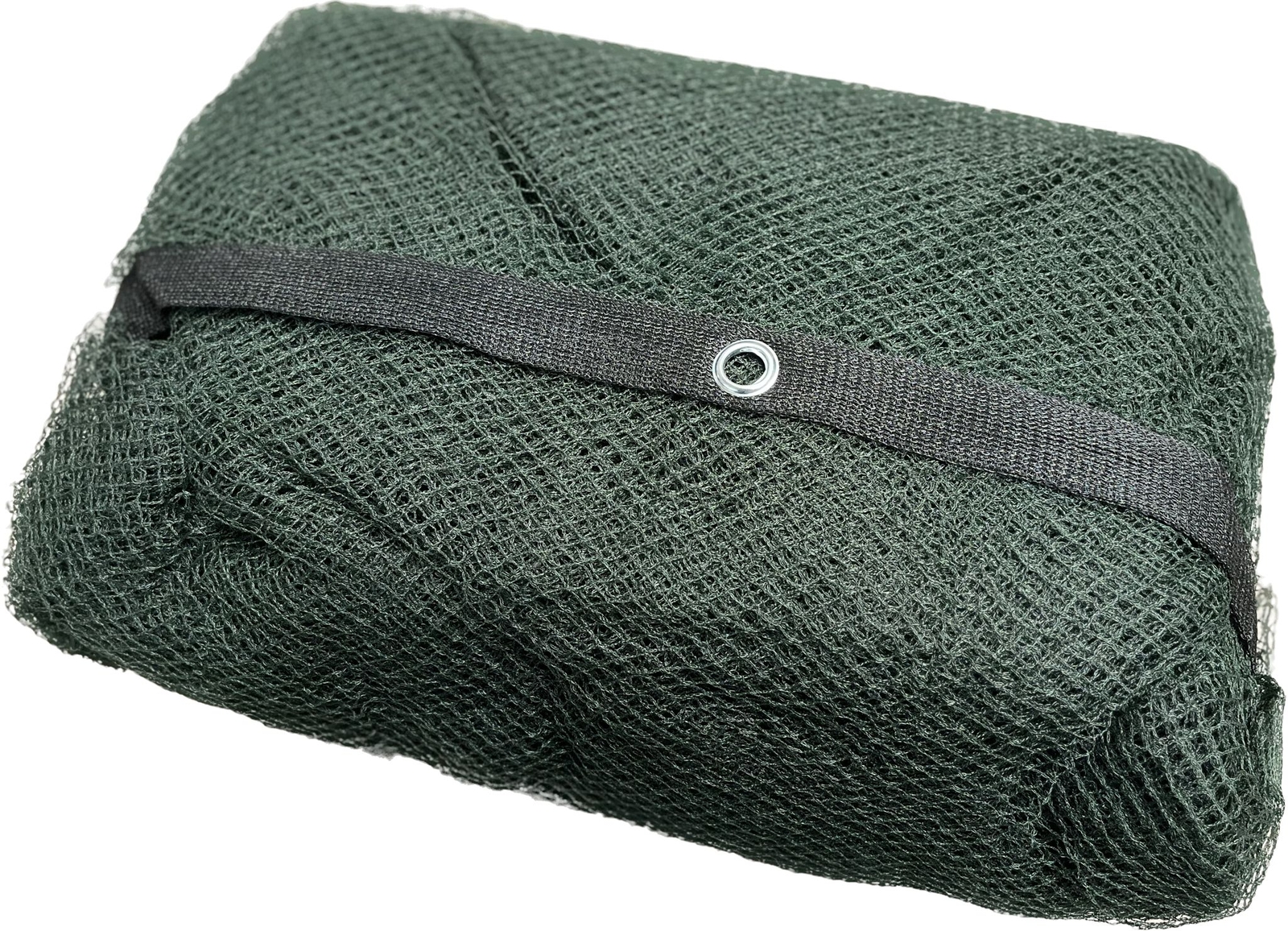 Premium Teichnetz 6x5m Schwarz/Grün - Feinmaschig Mit Erdspießen