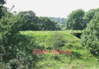 FOTOKURS DER ALTEN EISENBAHN BOSLEY CHESHIRE DAS LAND WESTLICH DES UNTEREN BOSLEY L