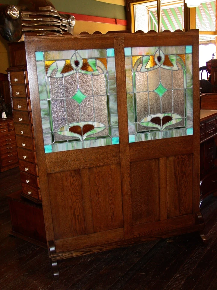 Четвертый дуб витраж ар-нуво скромность комнаты sceen----15880 - Изображение 2 из 4