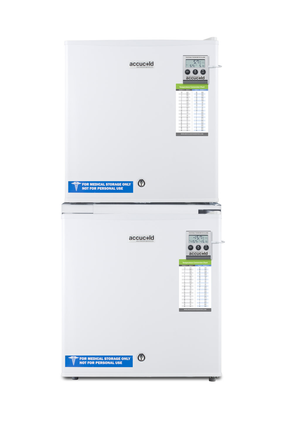 Summit StackRack Stacking Rack For Compact Refrigerators/Freezers - White