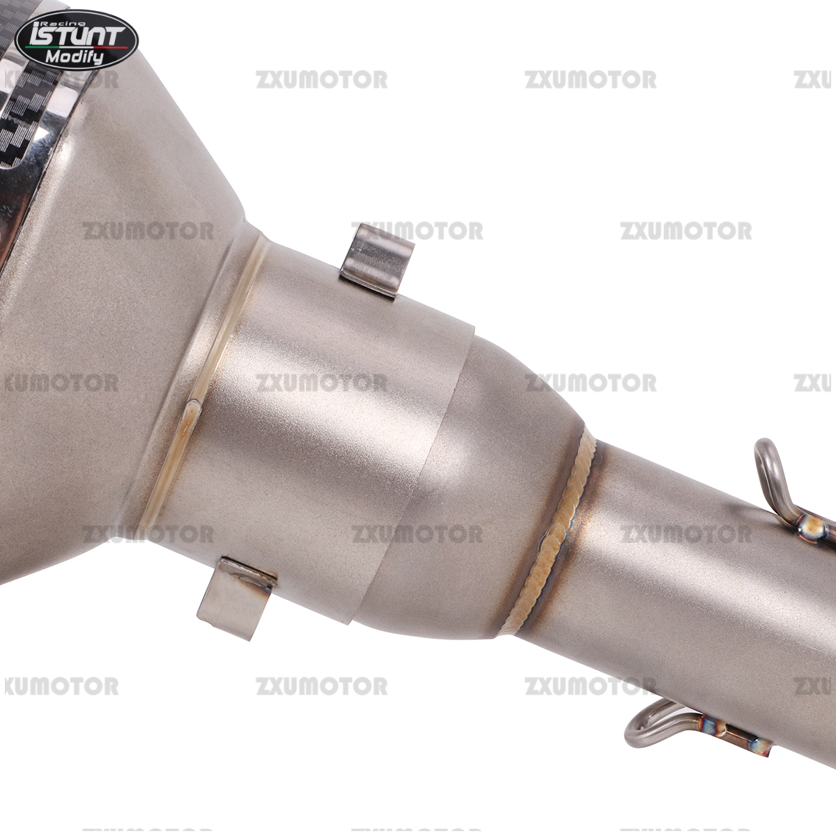 Motorcycle Full Exhaust System Low Mount Pipe For Honda 2013-2023