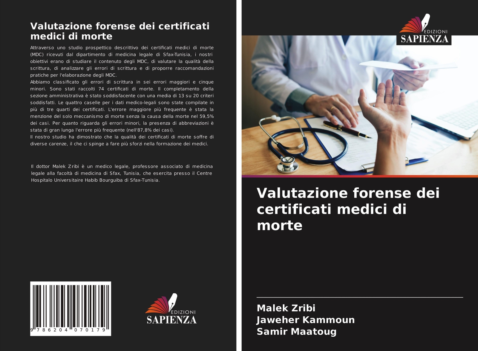 Thumbnail - Valutazione Forense Dei Certificati Medici Di Morte Malek Zribi (u.