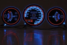 92-95 Honda Civic plasma tacho glow gauge shift dials EG EH EJ1 EJ2 without RPM