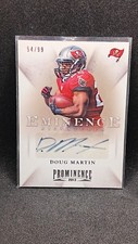 2013 Panini Prominence Eminence Signatures /99 Doug Martin #4 Auto