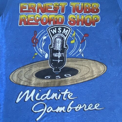 ERNEST TUBB RECORD SHOP Officially Licensed T-Shirt. SMALL (NV) Pre-owned - Afbeelding 1 van 10