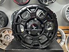 4 x 16 Inch 5x120 Black Crow Style Black Wheels: Fits For VW Transporter Touareg