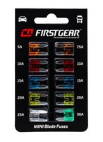 Firstgear Flachsicherungen Mini Ersatzsicherungen 10St. Blister