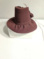 Moshita Couture Feathered Ladys Hat USA Made Peaky Blinders Style G2U