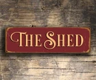 The Shed Sign - Outdoor Signs