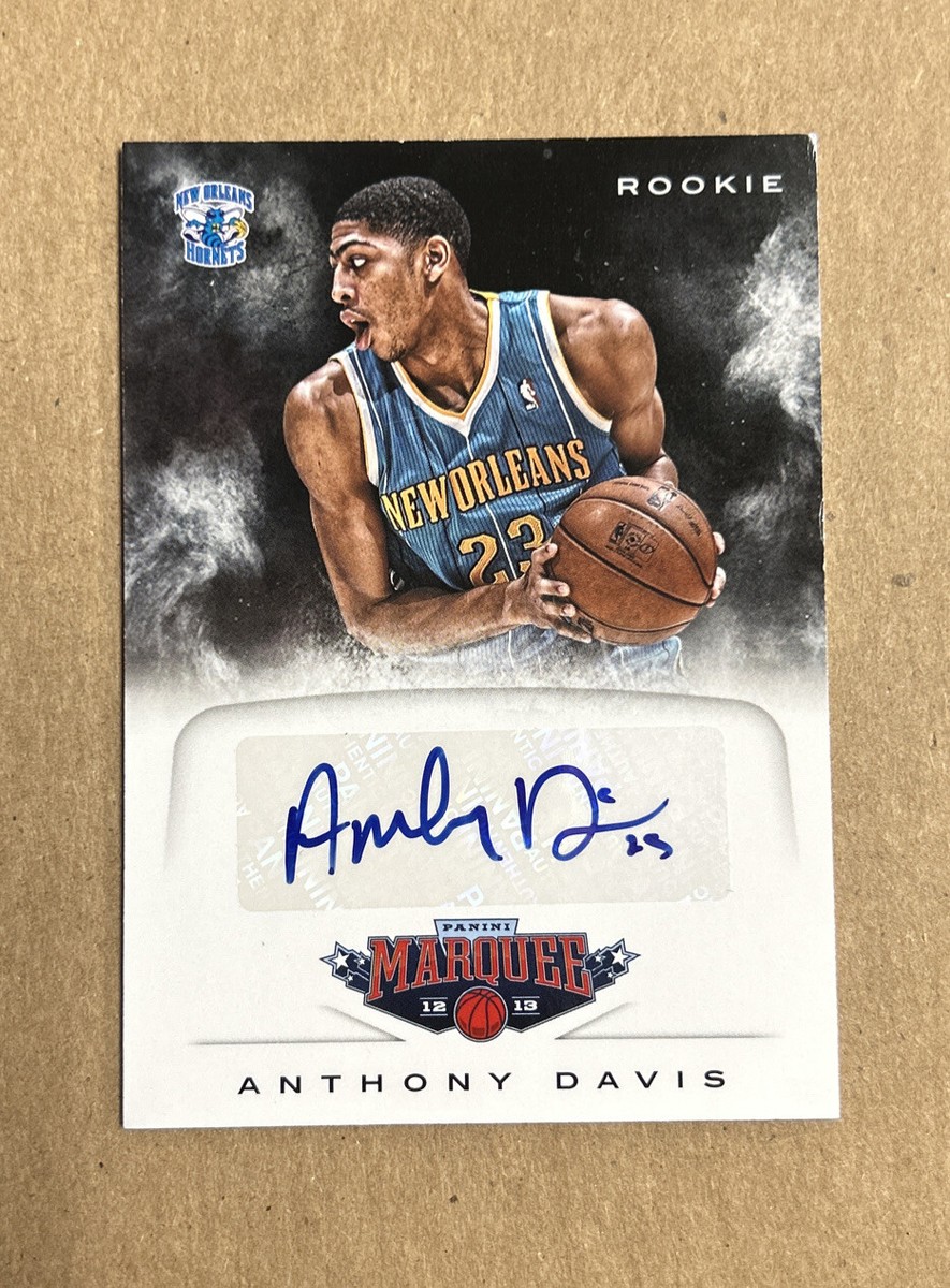 2012-13 Panini Anthony Davis New Orleans Hornets Rookie Autograph