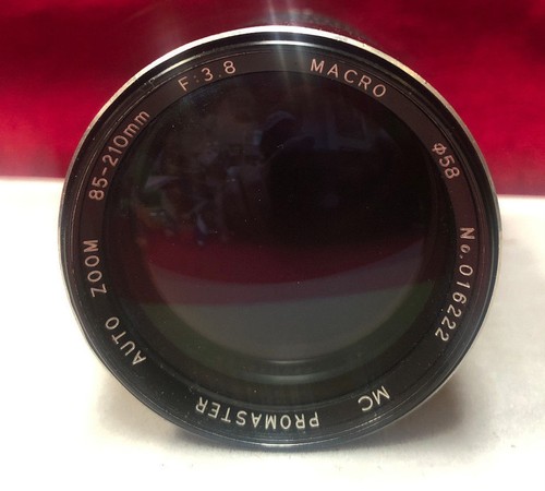 PROMASTER AUTO-ZOOM 85-210mm 1:4.8 PK mount