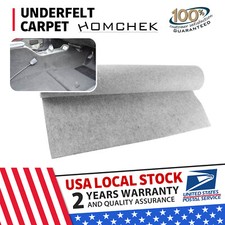Light gray Carpet Trunk Marine Boat Underfelt Upholstery Black 2sqm Liner 22SQFT