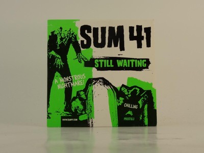 SUM 41 STILL WAITING (E20) 1 Track Promo CD Single Card Sleeve MERCURY RECORDS