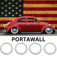 Portawalls 15 X 2 Inch White Wall Tire Insert 15 Rims Sidewall Set Portawalls 15 X 2 Inch White Wall Tire Insert 15 Rims Sidewall Set