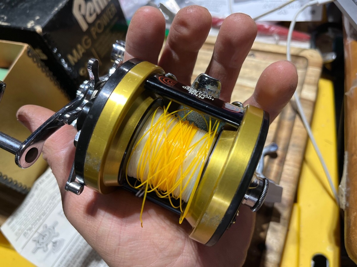 Penn 980 Mag Power fishing reel with conversion kit (25291) | eBay