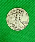 1942-D SILVER WALKING LIBERTY HALF DOLLAR - SHIPS FREE