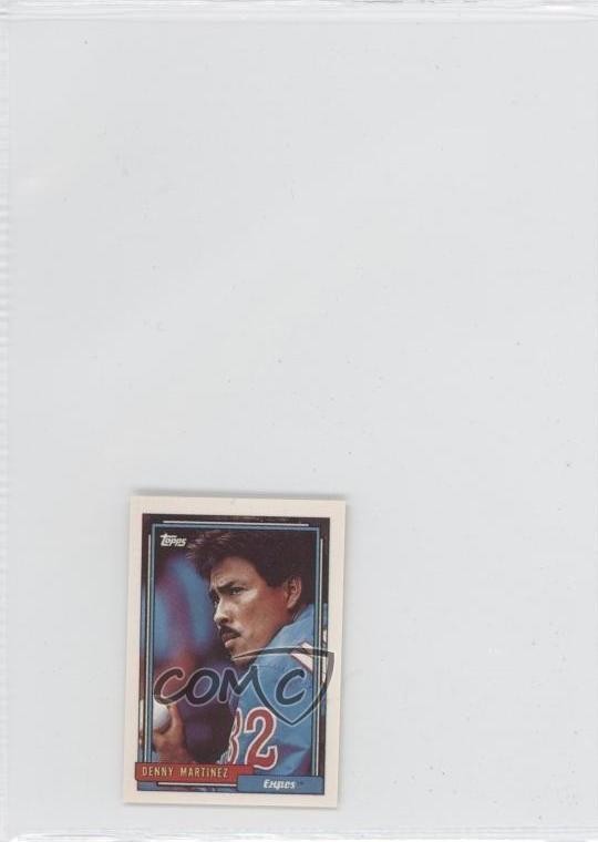 1992 Topps Micro Box Set Dennis Martinez #15 0u7