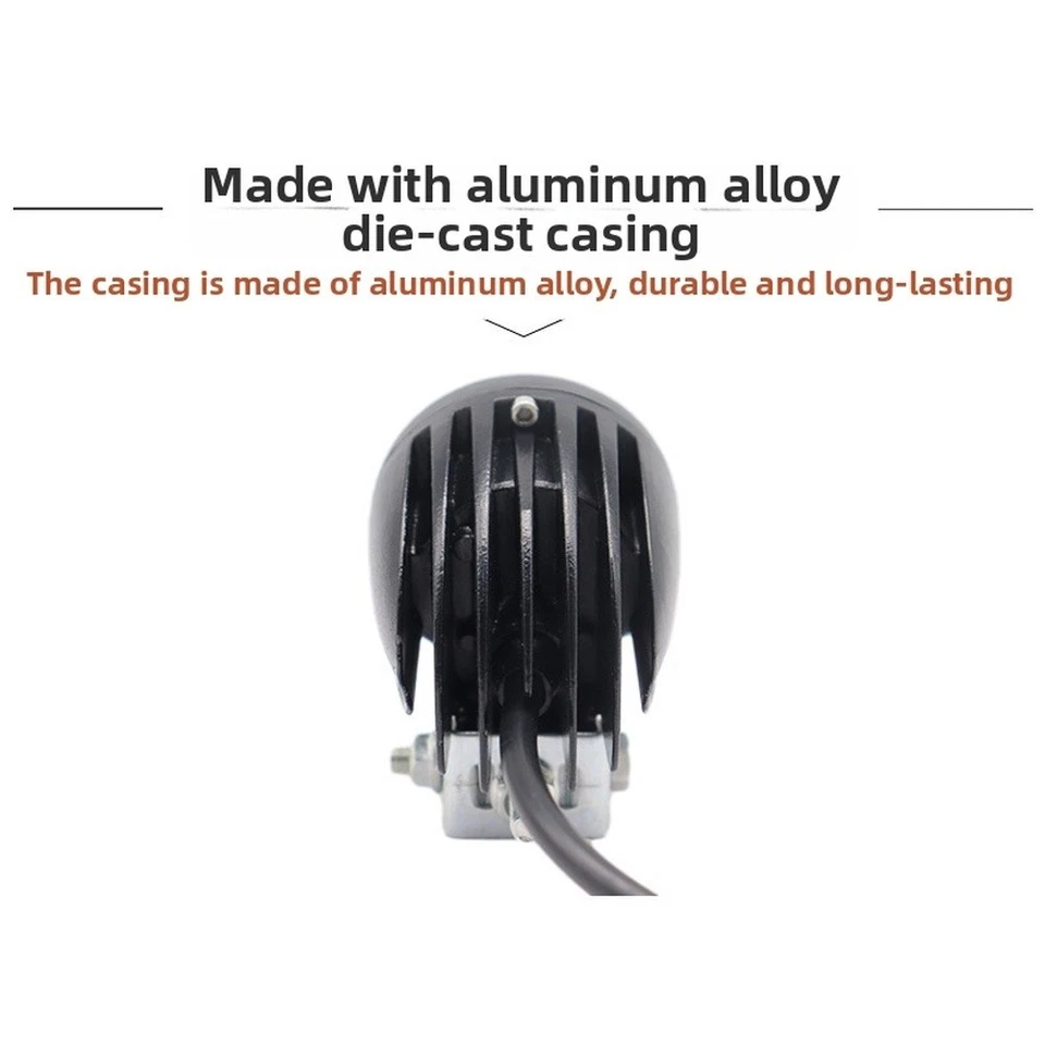 For Off Road LED Spot Light 65mm 10W for Car Motorcycle Truck ATV Front Use - Image 4 of 4