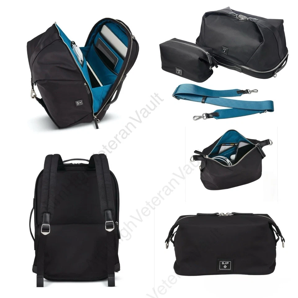 Samsonite Sarah Jessica Parker Shoeful Convertible Duffel Bag Travel Black - Image 2 of 4