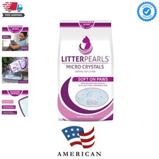 Micro Crystals Unscented Non-Clumping Crystal Cat Litter with Odorbond, 7 lb,...