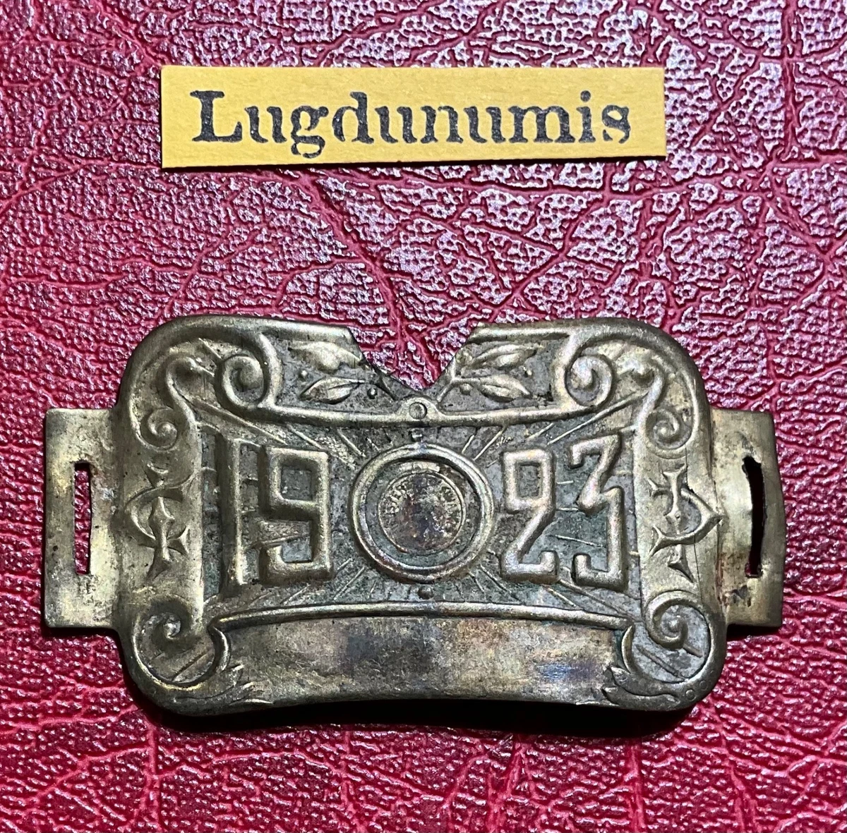 Ancienne Plaque de Vélo GERMINA