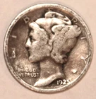 1925-P Mercury Dime - Very Good - #3537ED FREE SHIPPING