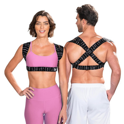 Posture Corrector for Women and Men - Made in USA - Slim and Adjustable Shoulder