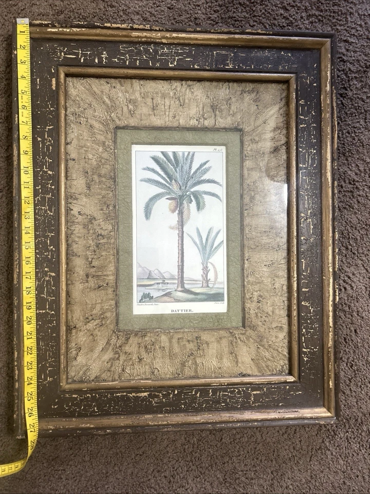 Рамка для картины тканого вида. Прибрежный, средиземноморский, богемный, 22 дюйма x 27 дюймов - Изображение 3 из 4