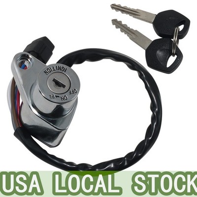 Ignition Switch & Key for Kawasaki VN1500 Vulcan 1500 Drifter 99-05 Nomad 98-01