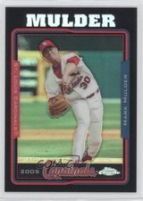 2005 Topps Chrome Update & Highlights Black Refractor /250 Mark Mulder #UH83 0t2