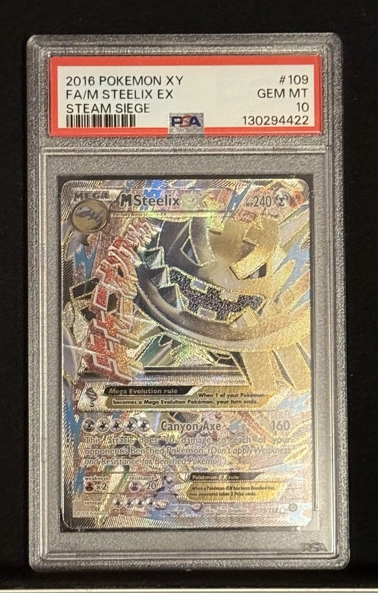 Pokémon TCG Professional Sports Authenticator (PSA) Steam Siege