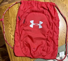 Under Armour UA Undeniable Sackpack 2.0 Drawstring Backpack Red