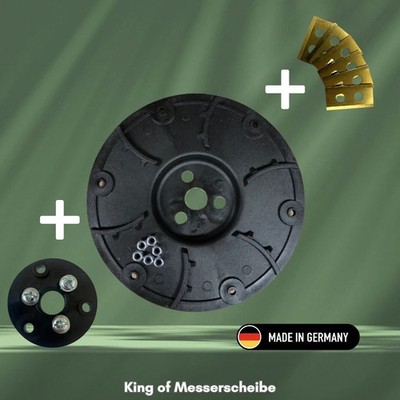 Für Mähroboter Sunseeker X3/X3 Plus 6 fach Messerscheibe Upgrade + 6 Messer WOW