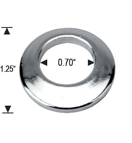 20 tuercas de 1/2" cromadas Mag tuerca de rueda .75 vástago Cragar Foto 3 de 4