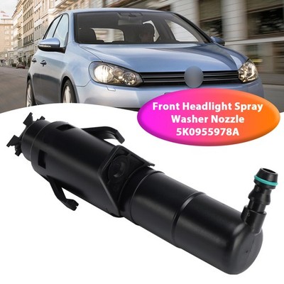 Front Headlight Spray Washer Nozzle 5K0955978A For VW Golf Jetta MK6