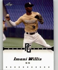 2013 Leaf Perfect Game Imani Willis #5 Cincinnati Reds