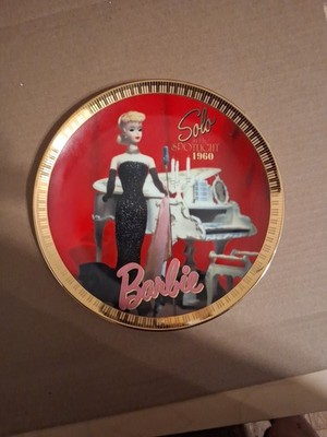 Ebesco Barbie Limited Edition Collectors Plate Limited Edition No Box