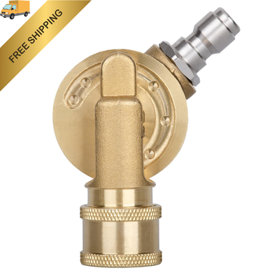 #ad Pressure Washer Gutter Cleaner Attachment 240 240 Degree Pivoting Coupler $22.01