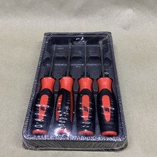 Sgdx40bo Snap-on Tools Usa New 4pc Orange Soft Grip Mini Screwdriver Set Sealed