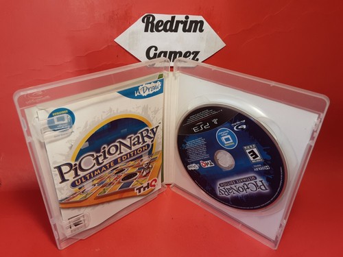 Pictionary Ultimate Edition COMPLETE Sony PS3 Video Games Trivia Arcade - Picture 2 of 3