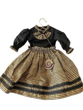 SALE - Doll's Silk Taffeta Party Dress