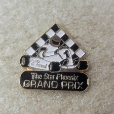 The Star Phoenix Grand Prix Pinback Button 2nd Annual Racing Emblem