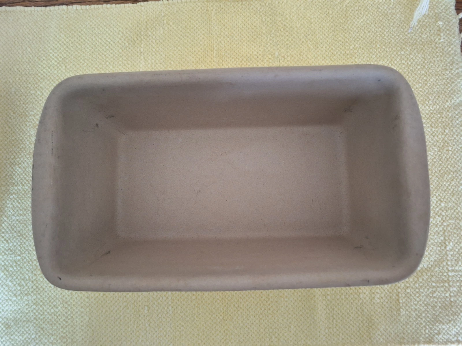 PAMPERED CHEF Stone Loaf Pan 1221, Made in USA