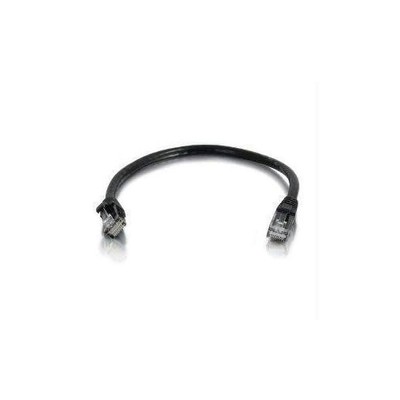 C2G 10ft Cat6 Black UTP Patch Molded Snagless